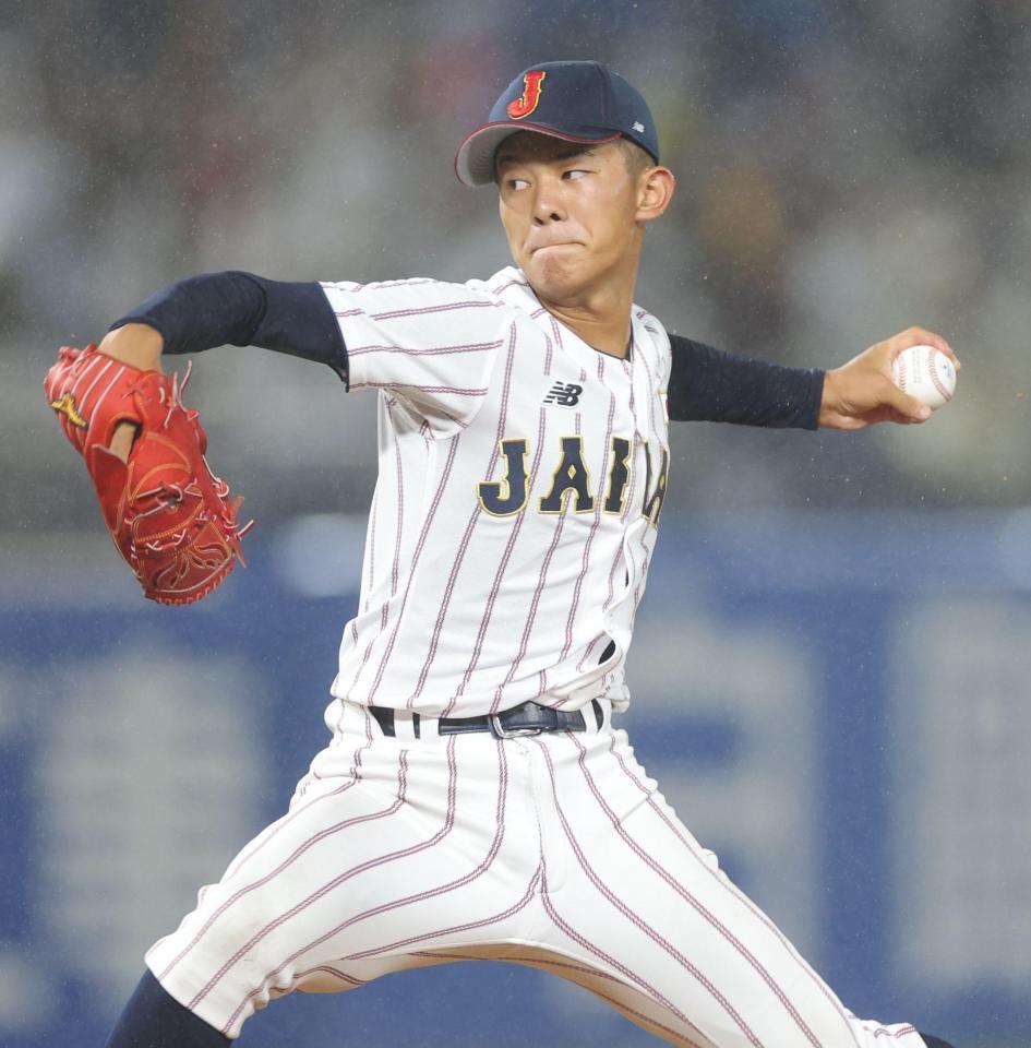 ３回に登板し力投する前田侑大（撮影・西岡正）