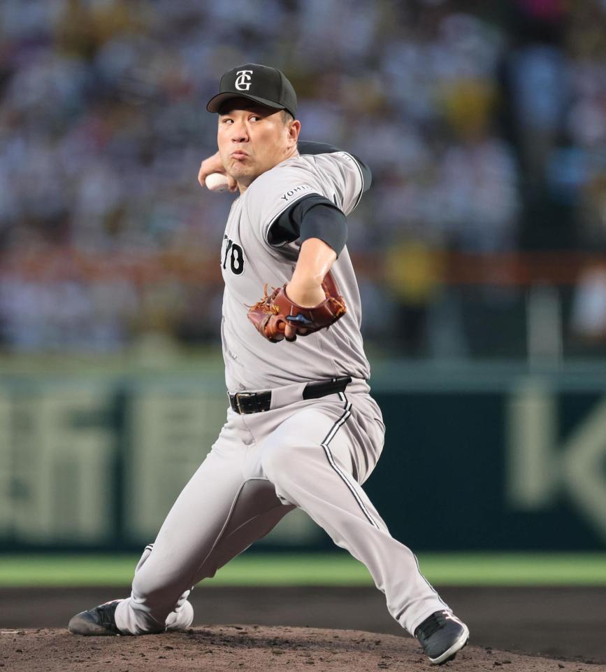 先発し力投する田中将（撮影・山口登）