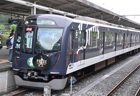 栗山引退列車（撮影・持木克友）