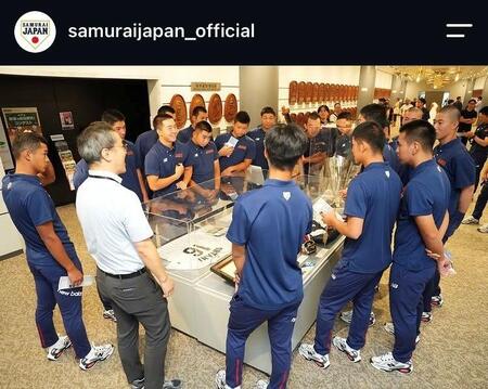 侍ジャパンのインスタグラム（＠ｓａｍｕｒａｉｊａｐａｎ＿ｏｆｆｉｃｉａｌ）より