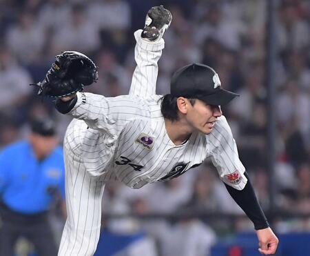 　先発し力投する高野脩
