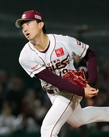 　オリックス戦に先発した楽天・荘司＝きたぎんボールパーク