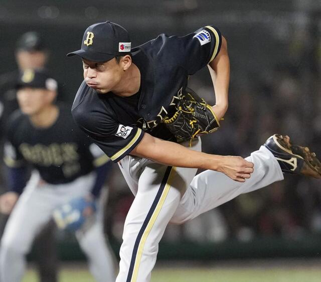 　楽天戦に先発したオリックス・岩崎