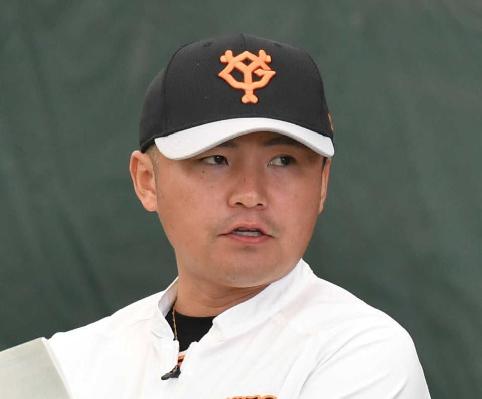 巨人・杉内俊哉投手チーフコーチ