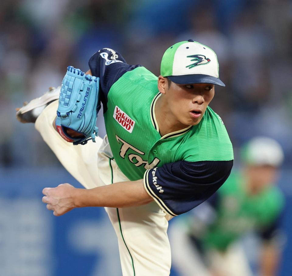 先発し力投する山野（撮影・山口登）