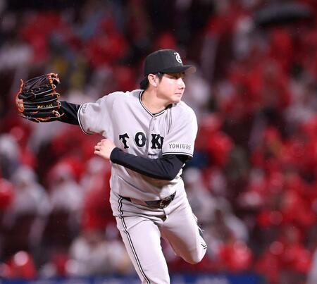 先発し力投する竹丸（撮影・北村雅宏）