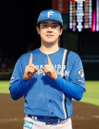 楽天に勝利し、11勝目を挙げた北山