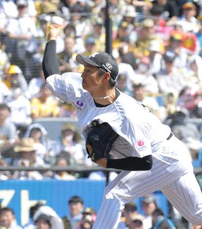 　引退が発表された唐川