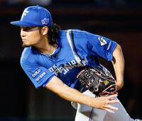 楽天戦に先発し、７回１失点で９勝目を挙げた伊藤