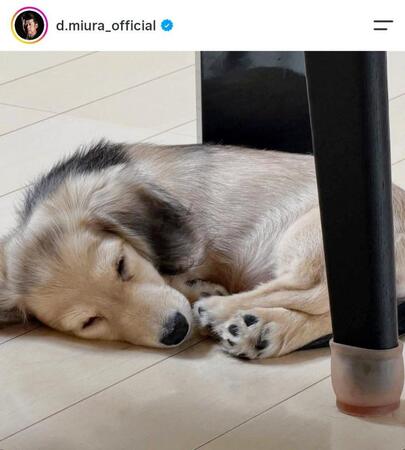 三浦大輔氏のインスタグラム（ｄ．ｍｉｕｒａ＿ｏｆｆｉｃｉａｌ）より