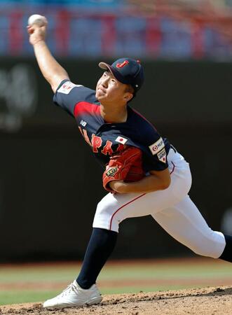 スリランカ戦に２番手で登板した池田＝台北（共同）