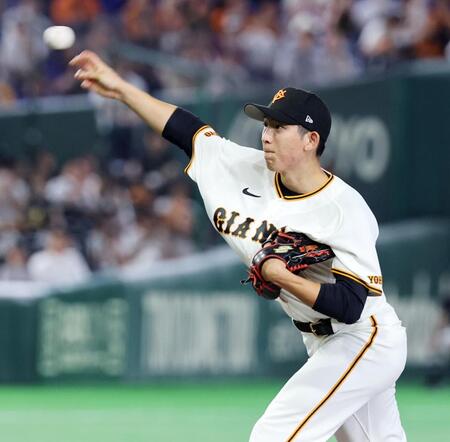 中日戦に先発した戸郷