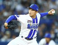 先発し力投する東（撮影・石井剣太郎）
