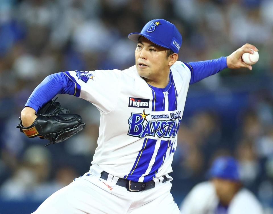 先発し力投する東（撮影・石井剣太郎）