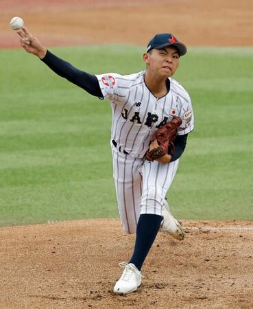 フィリピン戦に先発した門倉＝台北（共同）