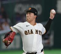 ４回に登板した代木（撮影・佐々木彰尚）