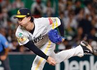 日本ハム戦に先発した上沢