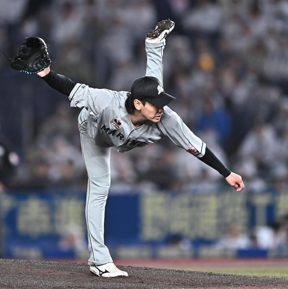 力投する高野（撮影・開出牧）