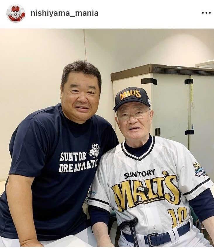 　西山秀二氏の公式インスタグラムから