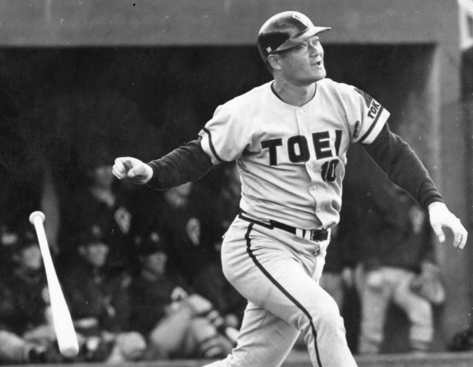 　東映時代の張本勲さん＝１９７１年
