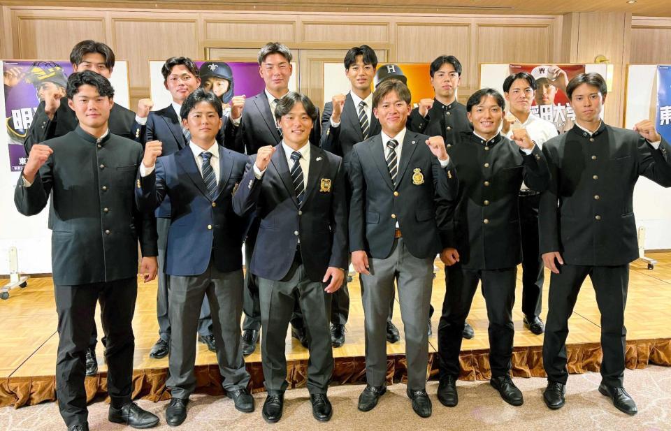 　秋季リーグ戦に向けて意気込む東京六大学の選手たち（撮影・和泉玲香）