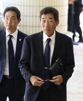 お別れの会に出席した帝京・前田三夫前監督（撮影・伊藤笙子）