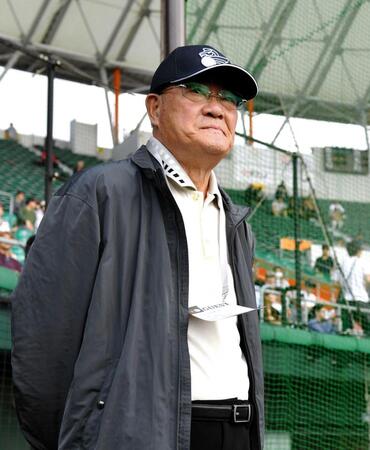 張本勲さん（２０１９年２月撮影）