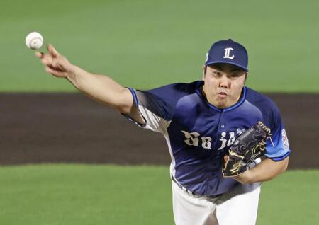 　楽天戦の２回から登板した西武・平良