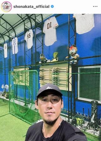 中田翔氏のインスタグラム（＠ｓｈｏｎａｋａｔａ＿ｏｆｆｉｃｉａｌ）から
