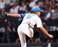 ７回、力投する達（撮影・中島達哉）