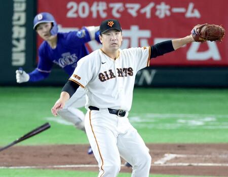３回、福永に適時二塁打を打たれた田中将
