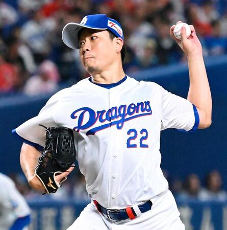 広島戦に先発した大野