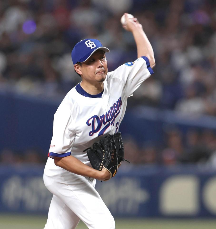 先発し力投する大野（撮影・北村雅宏）