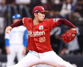 日本ハム戦に先発する伊藤（撮影・中島達哉）