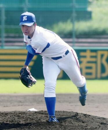 　先発した大経大・常深