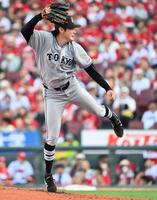 ６回途中１失点で11勝目を挙げた竹丸
