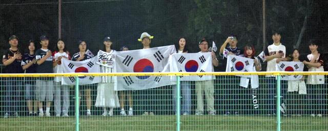 アジア野球　韓国が社会人の日本に敗戦