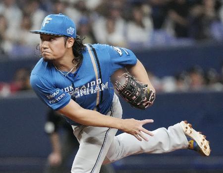 　オリックス戦に先発した日本ハム・伊藤＝京セラドーム