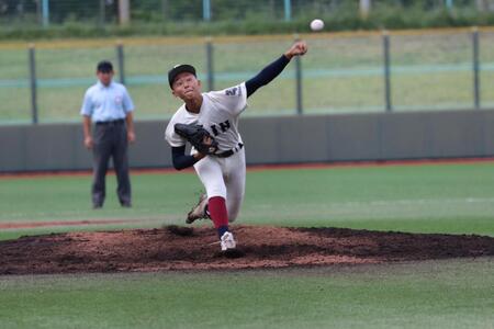 ２番手で公式戦初登板した村井