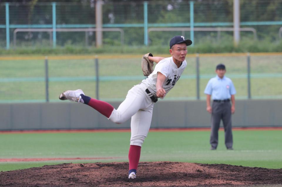 ３番手で登板した今井