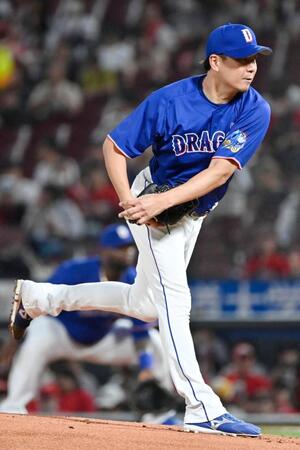 広島戦に先発した大野