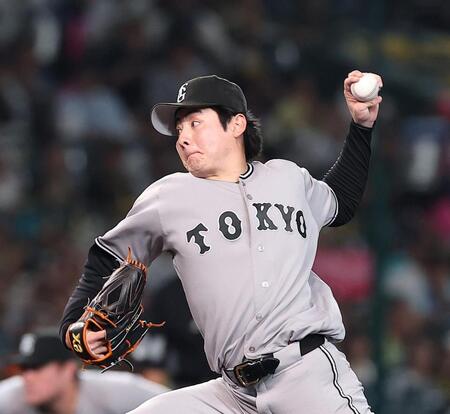 力投する先発の竹丸（撮影・西田忠信）