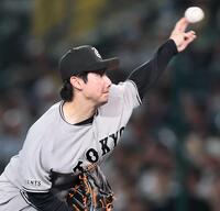 先発し、投げ込む竹丸（撮影・田中太一）