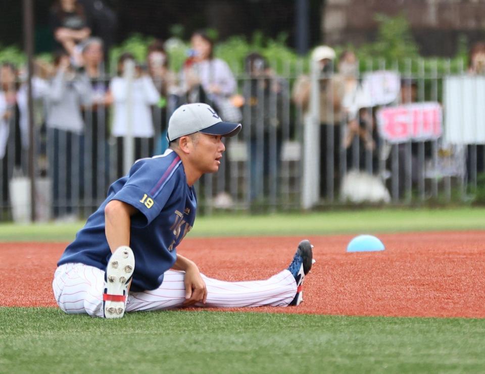 アップする石川（撮影・中島達哉）