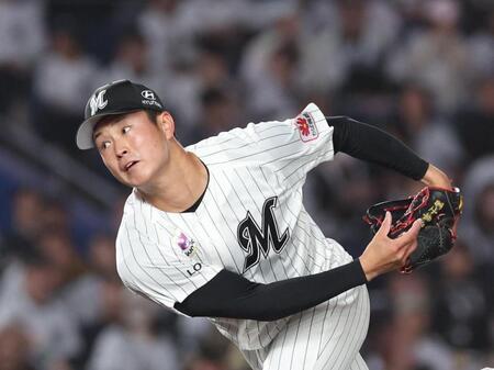 プロ入り初登板の冨士（撮影・佐々木彰尚）