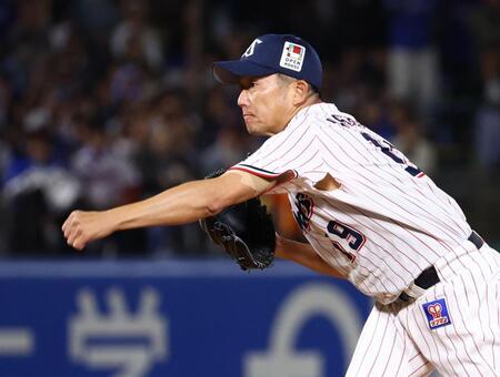 ８回、登板した石川（撮影・中島達哉）