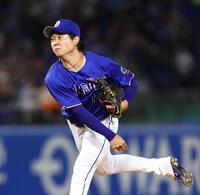 １回、力投する高橋宏（撮影・中島達哉）
