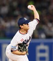 ６回から登板した高橋（撮影・中島達哉）