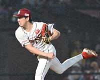 ソフトバンク戦に先発した前田健