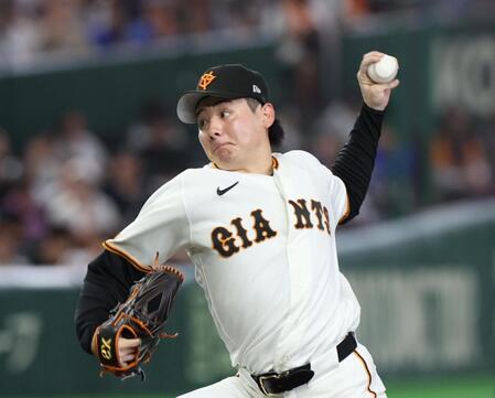 ＤｅＮＡ打線相手に力投する竹丸（撮影・佐々木彰尚）
